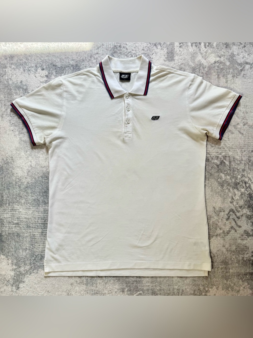Diesel Vintage White Polo